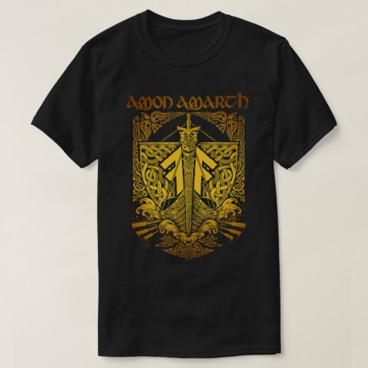 Amon Amarth Wr 32 Amon Amarth - Band 最高の Trend Ho Tシャツ (デザイン正面)