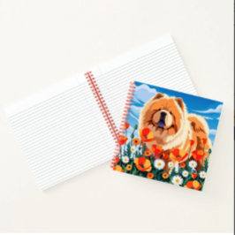 AMONG THE POPPIES Chow  ノートブック