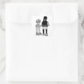 Among Us Denji & Asa  スクエアシール (バッグ)