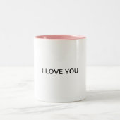 Amor ツートーンマグカップ (中央)