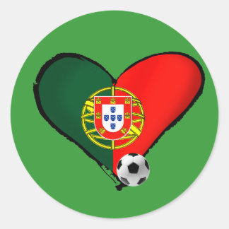 Amor，ポルトガルe Futebol - O que mais voce quer ? ラウンドシール
