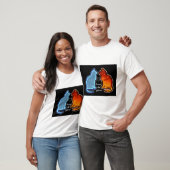amor como agua y fuego intenso tシャツ (ユニセックス)