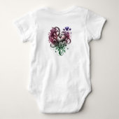 Amor de Madre ベビーボディスーツ (裏面)