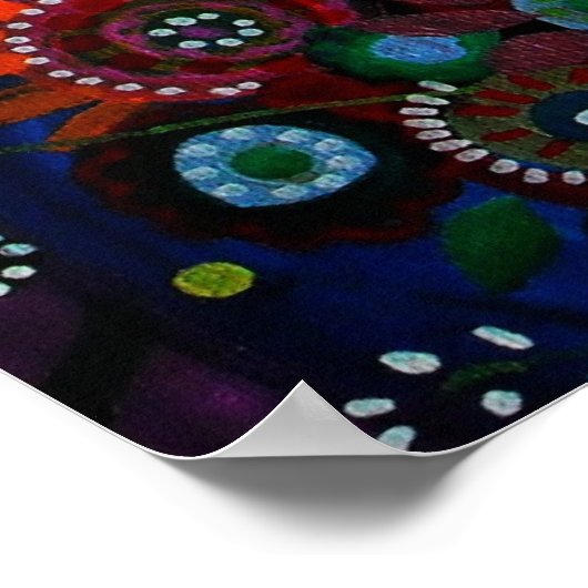 AMOR dia de los muertos ポスター (角)