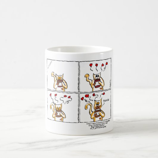 Amor é Nutella コーヒーマグカップ (中央)