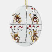 Amor é Nutella セラミックオーナメント (右)