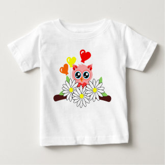 Amor em Forma de Coruja ベビーTシャツ