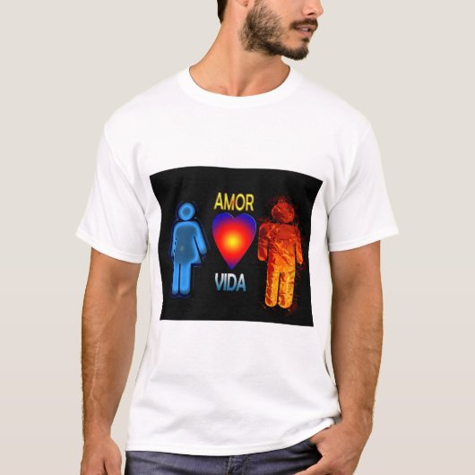 amor es vida tシャツ (正面)