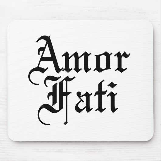 Amor Fati - Love Of Fate マウスパッド (正面)