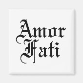 Amor Fati - Love Of Fate マグネット (正面)