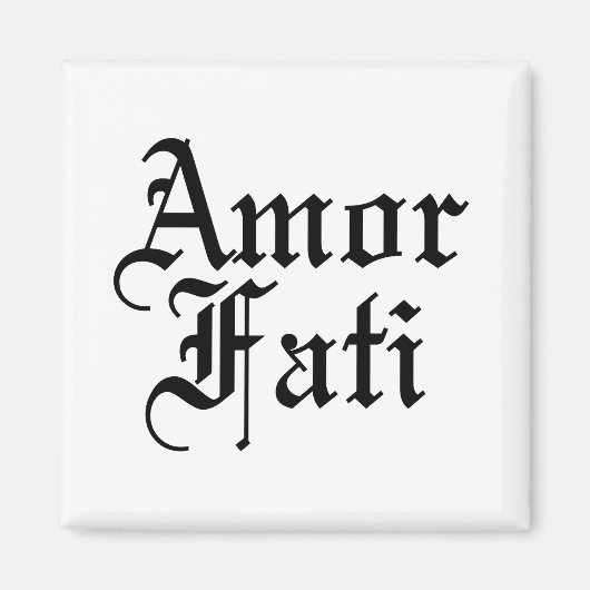 Amor Fati - Love Of Fate マグネット (正面)