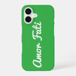 Amor Fati Quote iPhone 16 Case 16ケース
