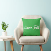 Amor Fati Throw Pillow, Throw Pillow 16" x 16" クッション (椅子)
