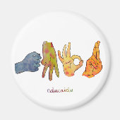 AMOR IMAN マグネット (正面)