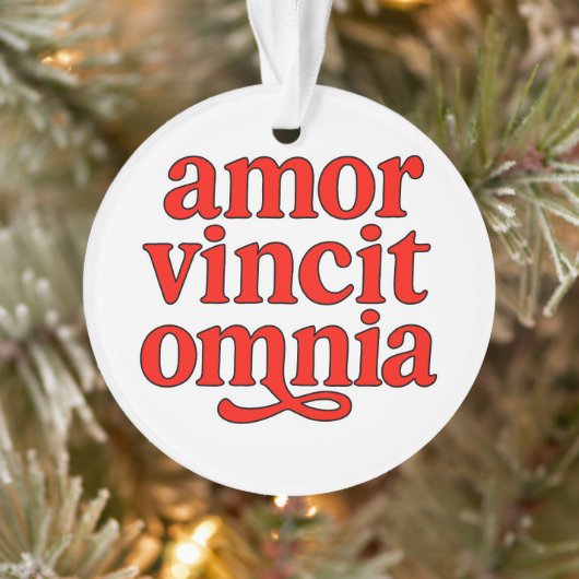 Amor vincit omnia オーナメント (ツリー)