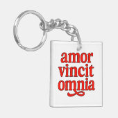 Amor vincit omnia キーホルダー (正面左)