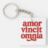 Amor vincit omnia キーホルダー (正面)