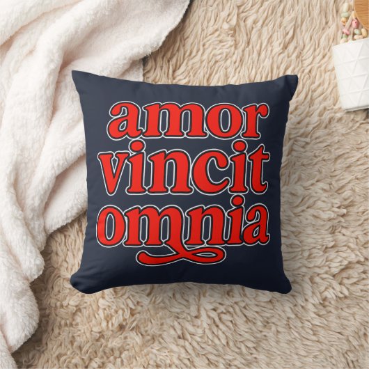 Amor vincit omnia クッション (ブランケット)