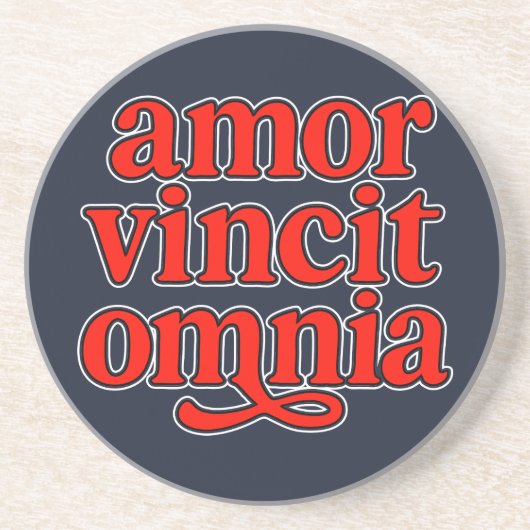 Amor vincit omnia コースター (正面)