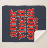 Amor vincit omnia シェルパブランケット (正面(横))