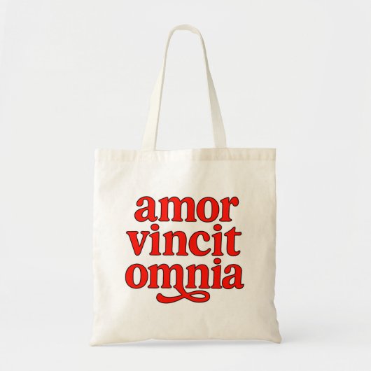 Amor vincit omnia トートバッグ (正面)