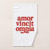 Amor vincit omnia ハンドタオル (ハンドタオル)