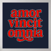 Amor vincit omnia ポスター (正面)