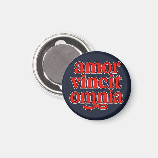 Amor vincit omnia マグネット (正面/裏面)