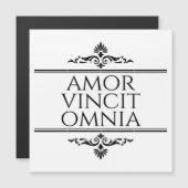 Amor Vincit Omnia Love Combers All Latin Phrases (正面/裏面)