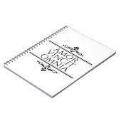 Amor Vincit Omnia Love Combers All Latin Phrases ノートブック (左側)