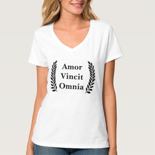 Amor Vincit Omnia… Tシャツ (正面)
