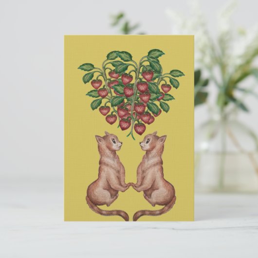 amor y frutillas 招待状 (スタンド正面)