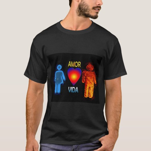 amor y vida tシャツ (正面)