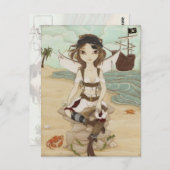 Amora ：妖精の海賊はがき ポストカード (正面/裏面)