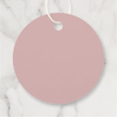 AMOREリトルスウィートバレンタインデイベビーシャワー フェイバータグ (裏面)