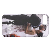 Amore、スクリプモダント・カスタム写真、名前、日付 Case-Mate iPhoneケース (裏面(横))