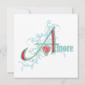 AMORE - 愛 - グリーティングカード (正面)