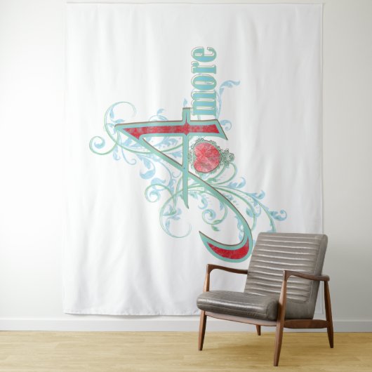 AMORE - 愛 - タペストリー (インサイチュ)
