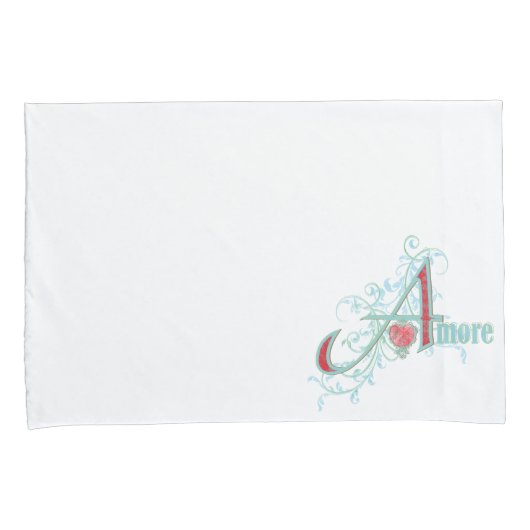 AMORE – 愛 – 枕の箱 枕カバー (正面右)