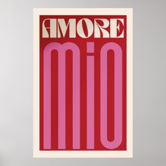 Amore Mioポスター ポスター