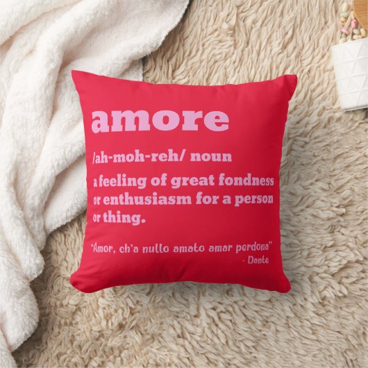 Amore Pillow クッション (ブランケット)