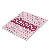 Amore Typography Design – Valentine’s Day Gift タイル (側面)