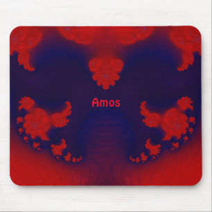 AMOS ～赤と青のマウスパッド マウスパッド