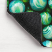 AMOS ～青緑の雑色～ビー玉～ マウスパッド (コーナー)