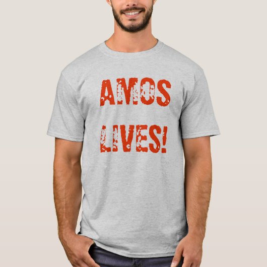 AMOSLIVES! Tシャツ (正面)