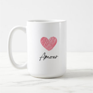 Amour コーヒーマグカップ