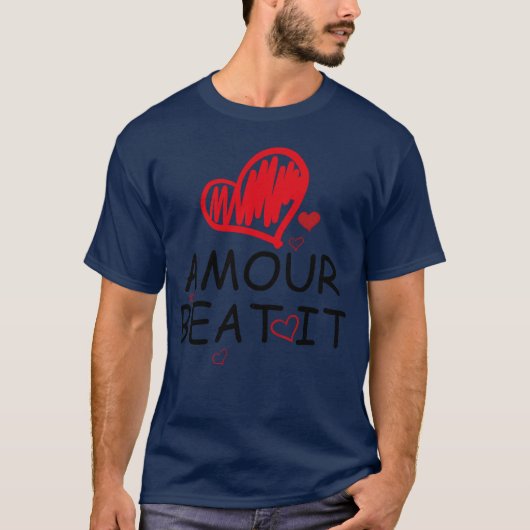 amour beat it ファミリー tシャツ (正面)