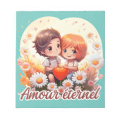 Amour éternel ノートパッド (正面)