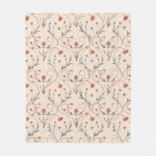 Amour Vine Fleece Blanket フリースブランケット (正面)