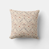 Amour Vine Throw Pillow 16" x 16" クッション (正面)